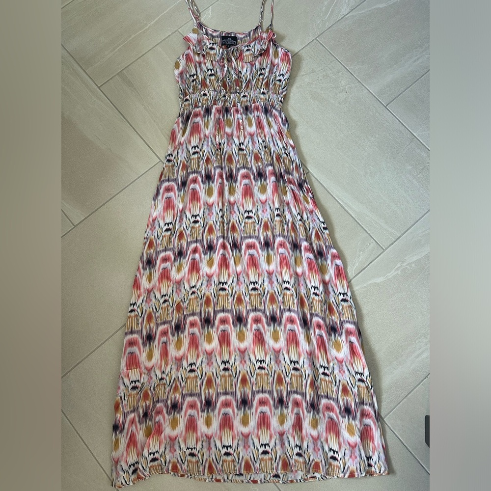 Angie sundress maxi dress